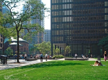 Toronto financial district