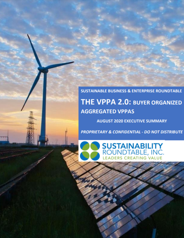 The VPPA 2.0: Buyer Organized Aggregated VPPAs