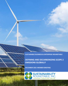 Summit for Sustainable Business VII Part 2 – Defining and Decarbonizing Scope 2 Emissions