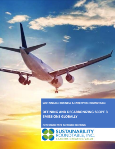 Summit for Sustainable Business VII Part 3 – Defining and Decarbonizing Scope 3 Emissions