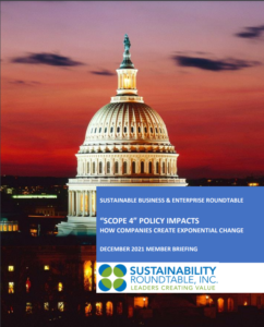 Summit for Sustainable Business VII – Scope 4 Impacts on Climate Policy